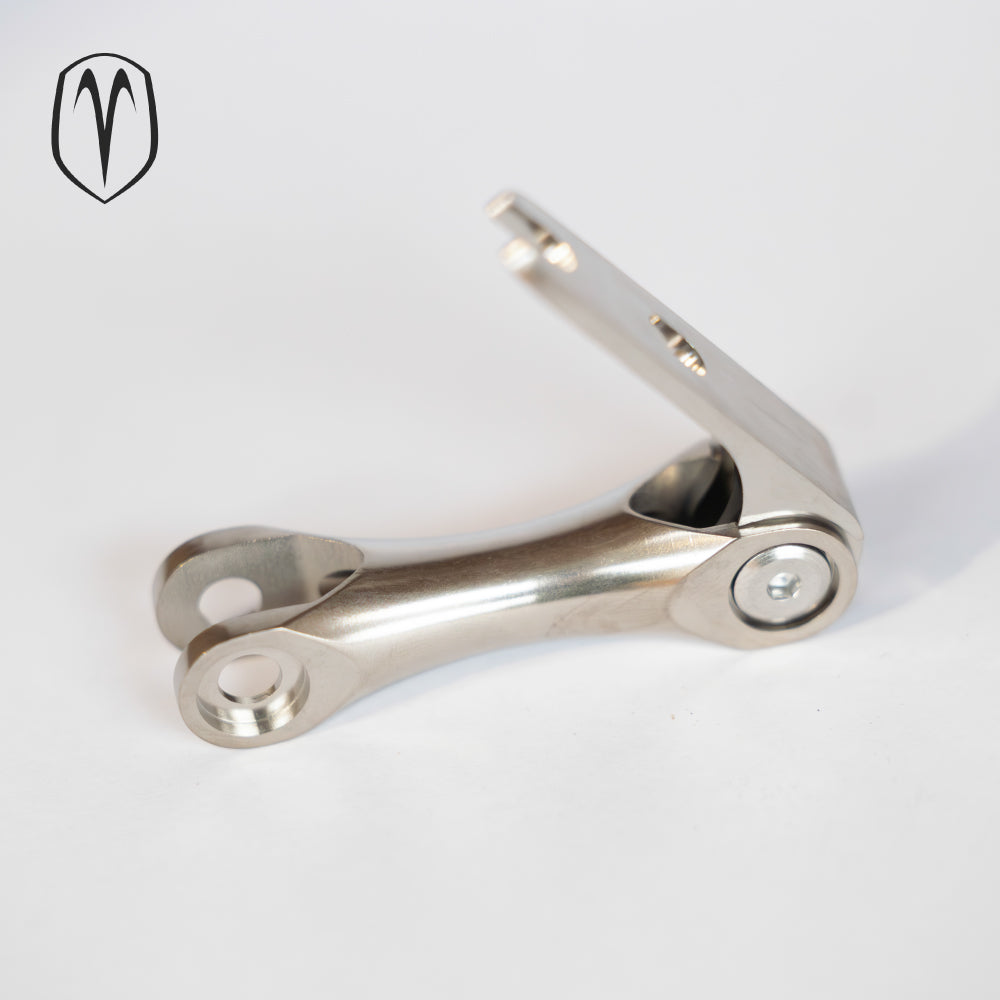 VN Headlight Bracket Titanium Yukon Disc