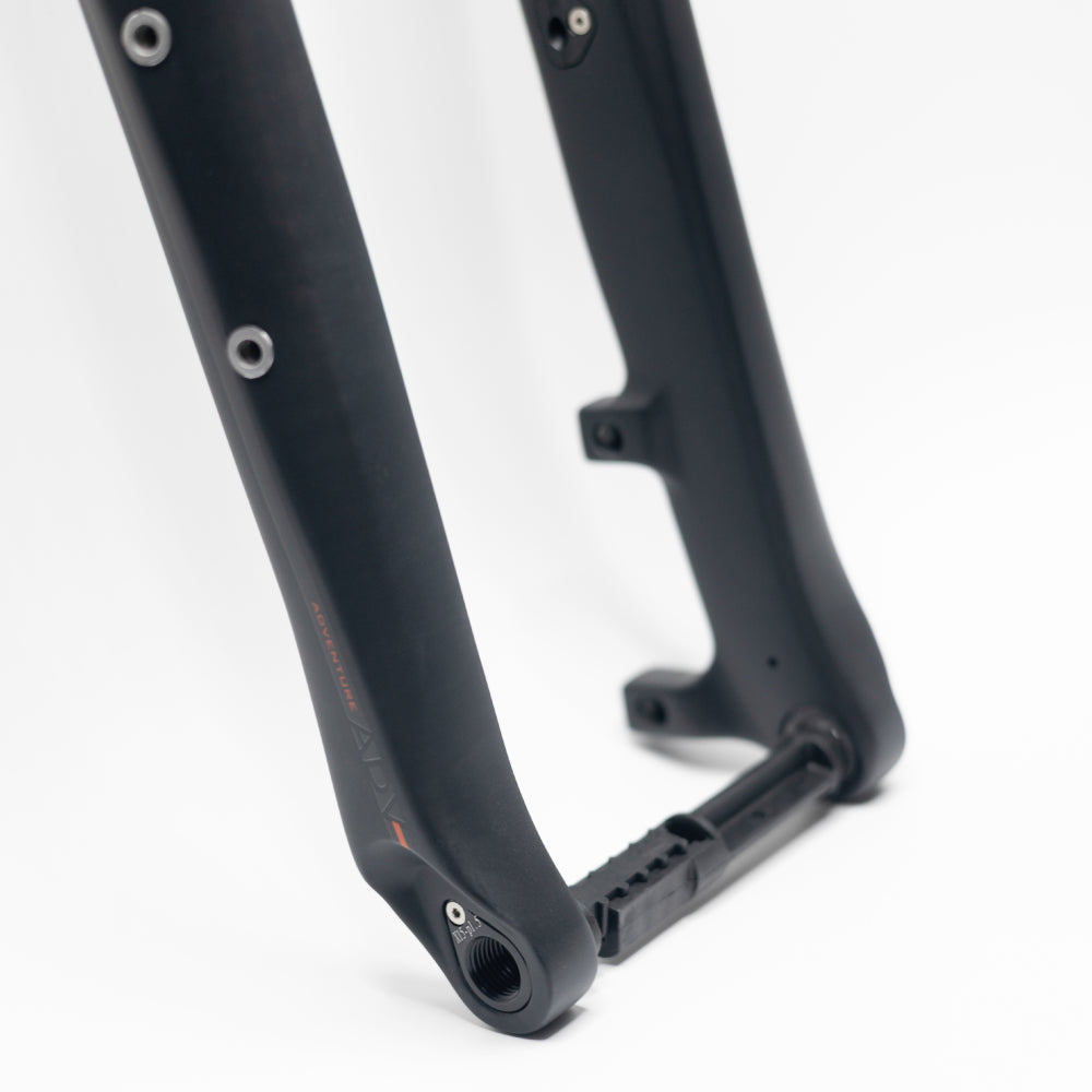 Van Nicholas ADV Disc Fork | Adventure Full Carbon Fork for Nootau | Tapered 1 1/8"- 1 1/2" | 110x15
