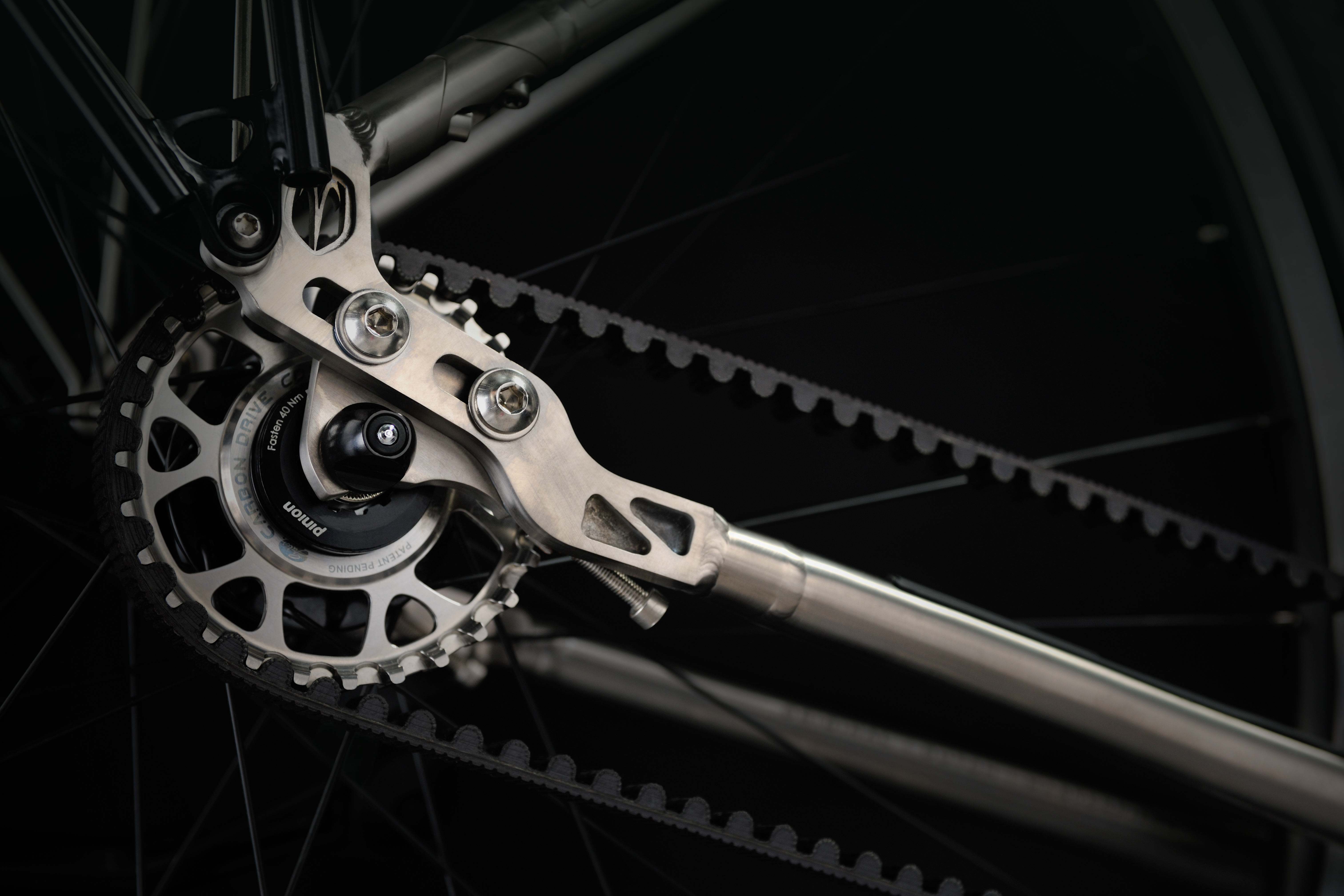 titanium pinion bike