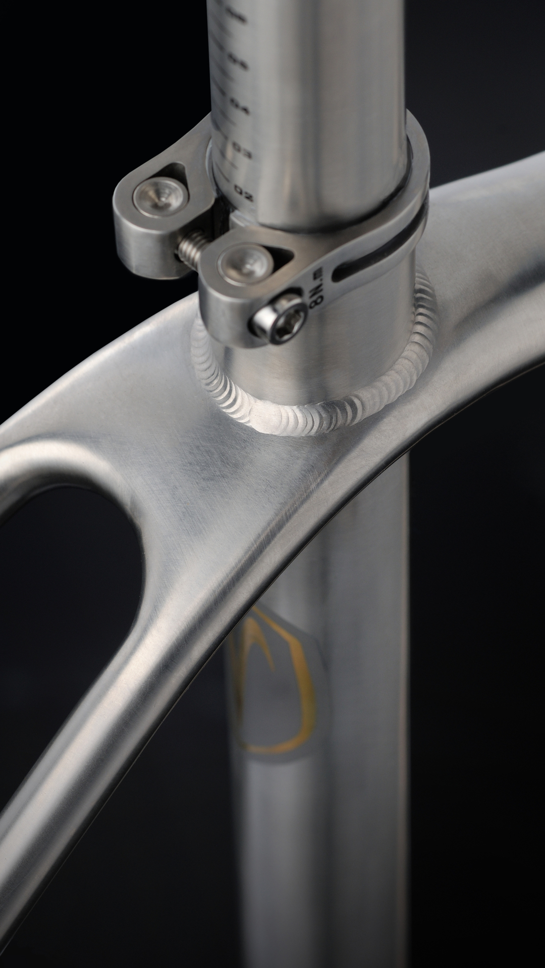 Van Nicholas Astraeus Titanium Seat Tube Connection