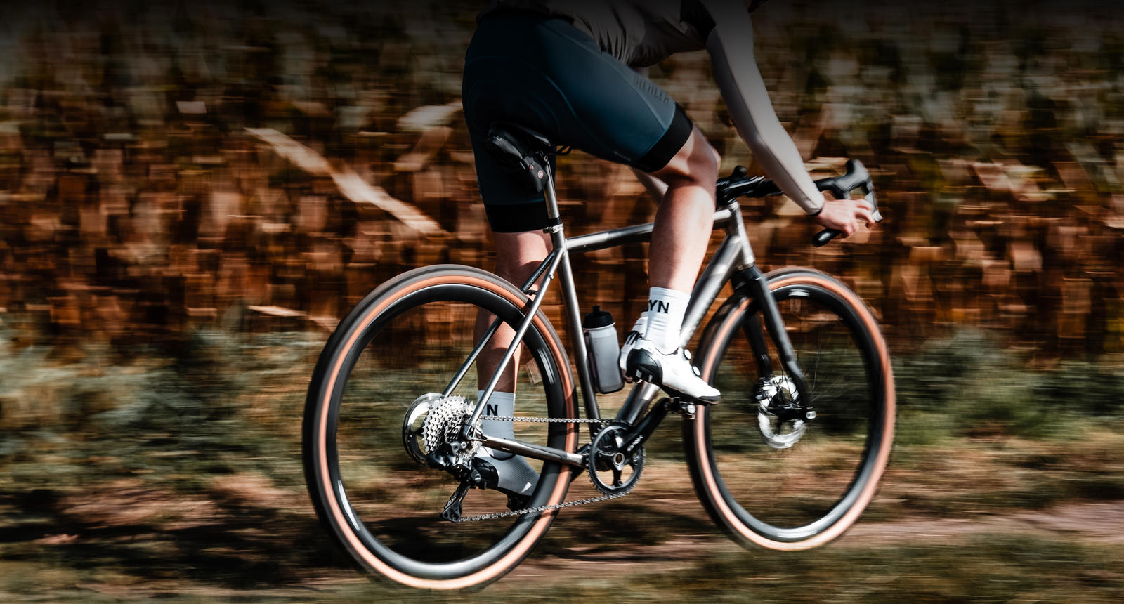 Razernij Koor Avondeten Titanium Adventure of Gravel fiets kopen | Van Nicholas