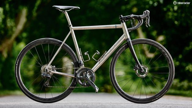Skeiron our most technically advanced titanium disc road bike to