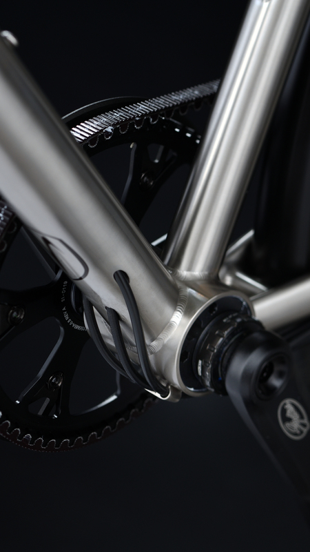 Van Nicholas Yukon Disc Rohloff Titanium Eccentric Bottom Bracket