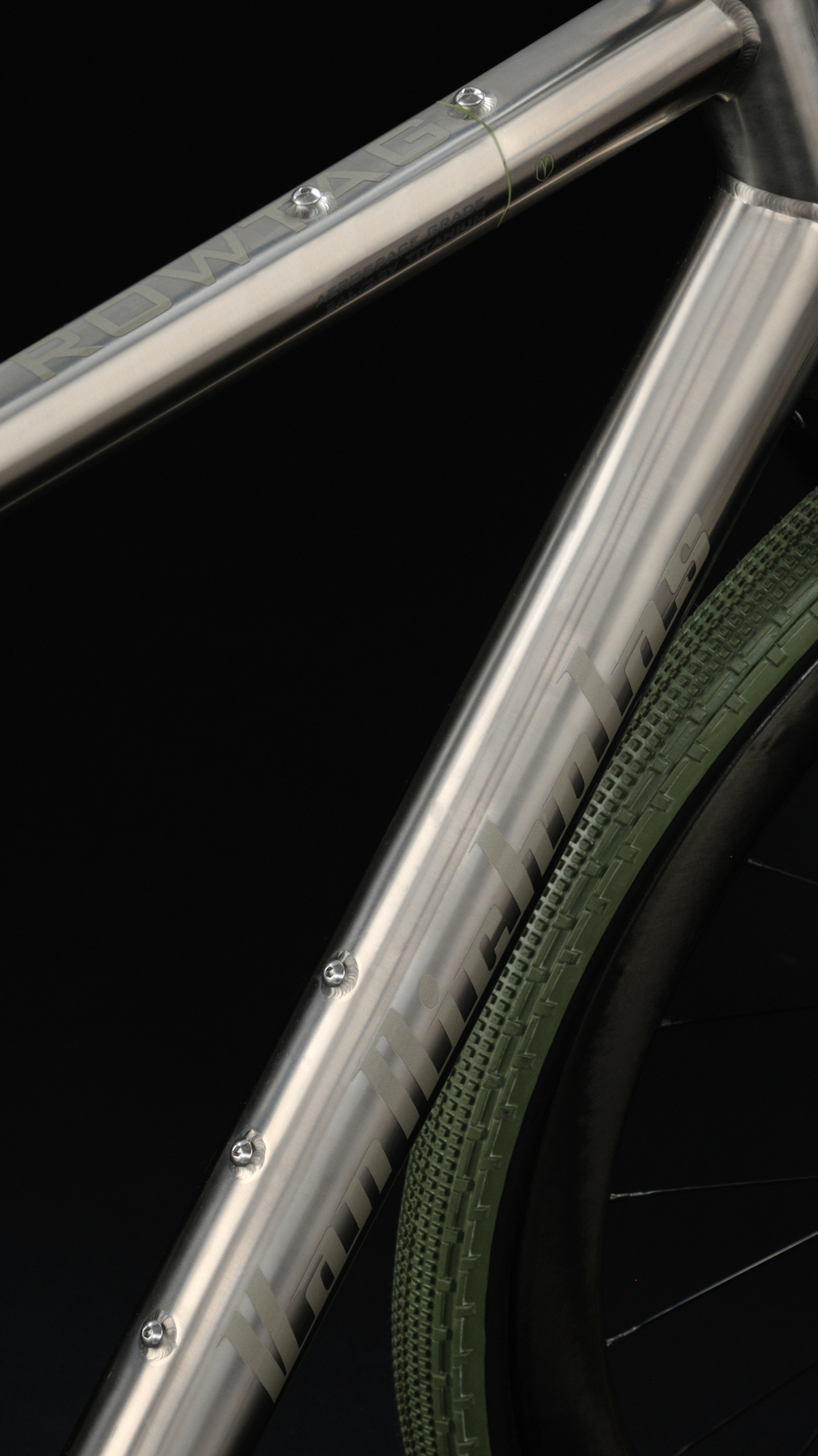 Van Nicholas Rowtag Titanium Seat Tube Down Tube Top Tube Bosses