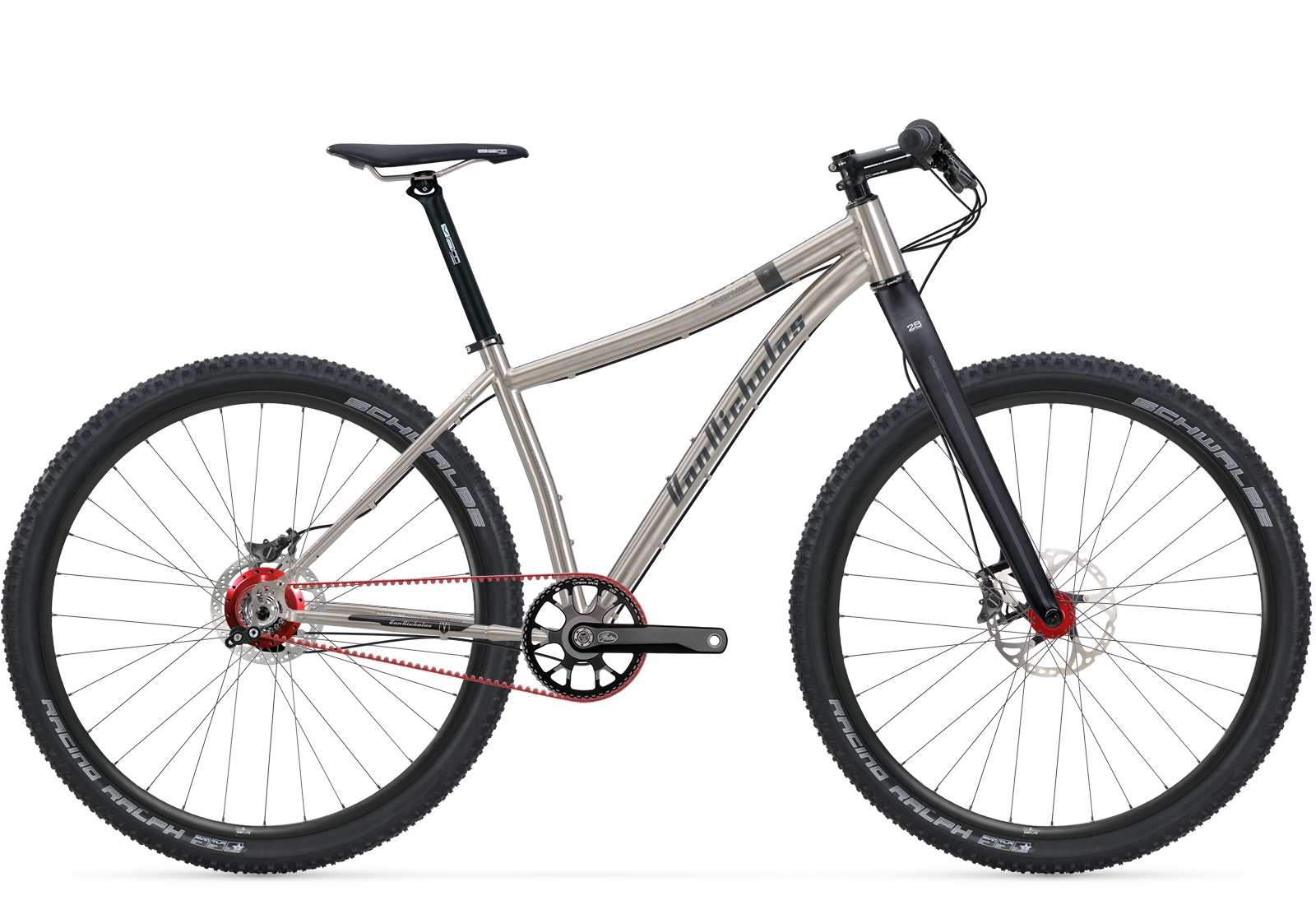 Van Nicholas Zion Rohloff 29er belt Red