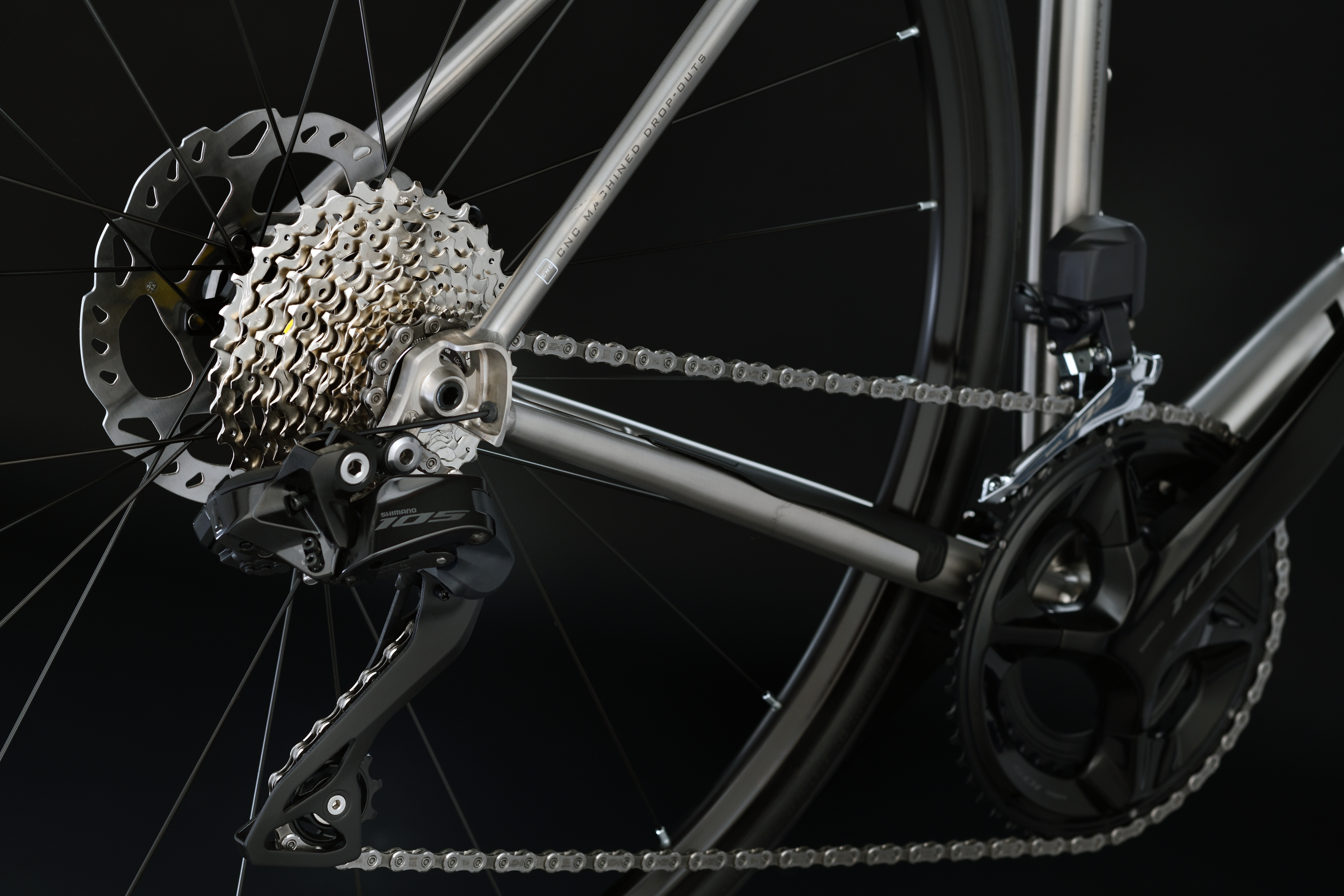 Van Nicholas Ventus Titanium CNC Machined Dropout