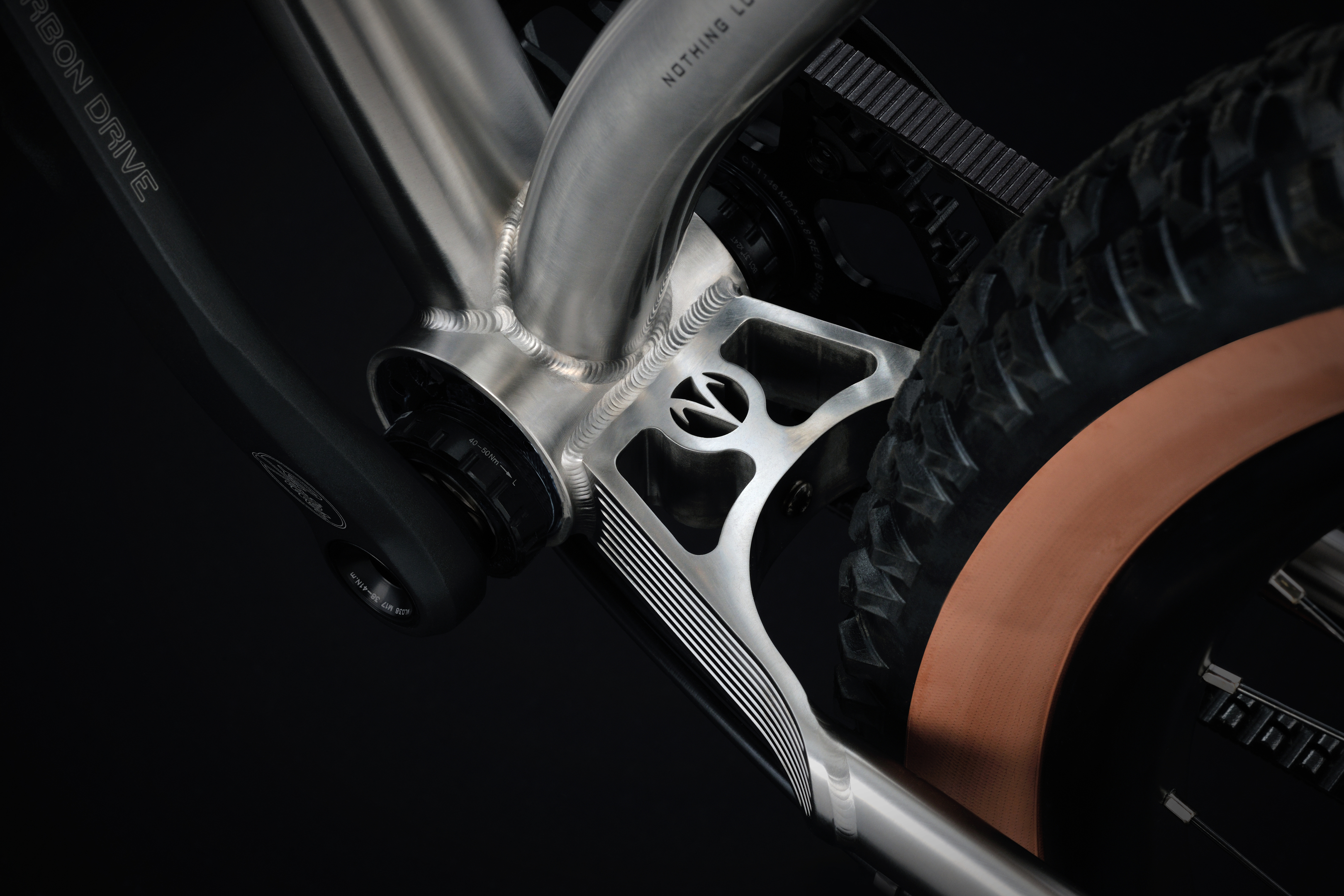 Van Nicholas Nootau Titanium CNC Chain Stay Yoke Bottom Bracket