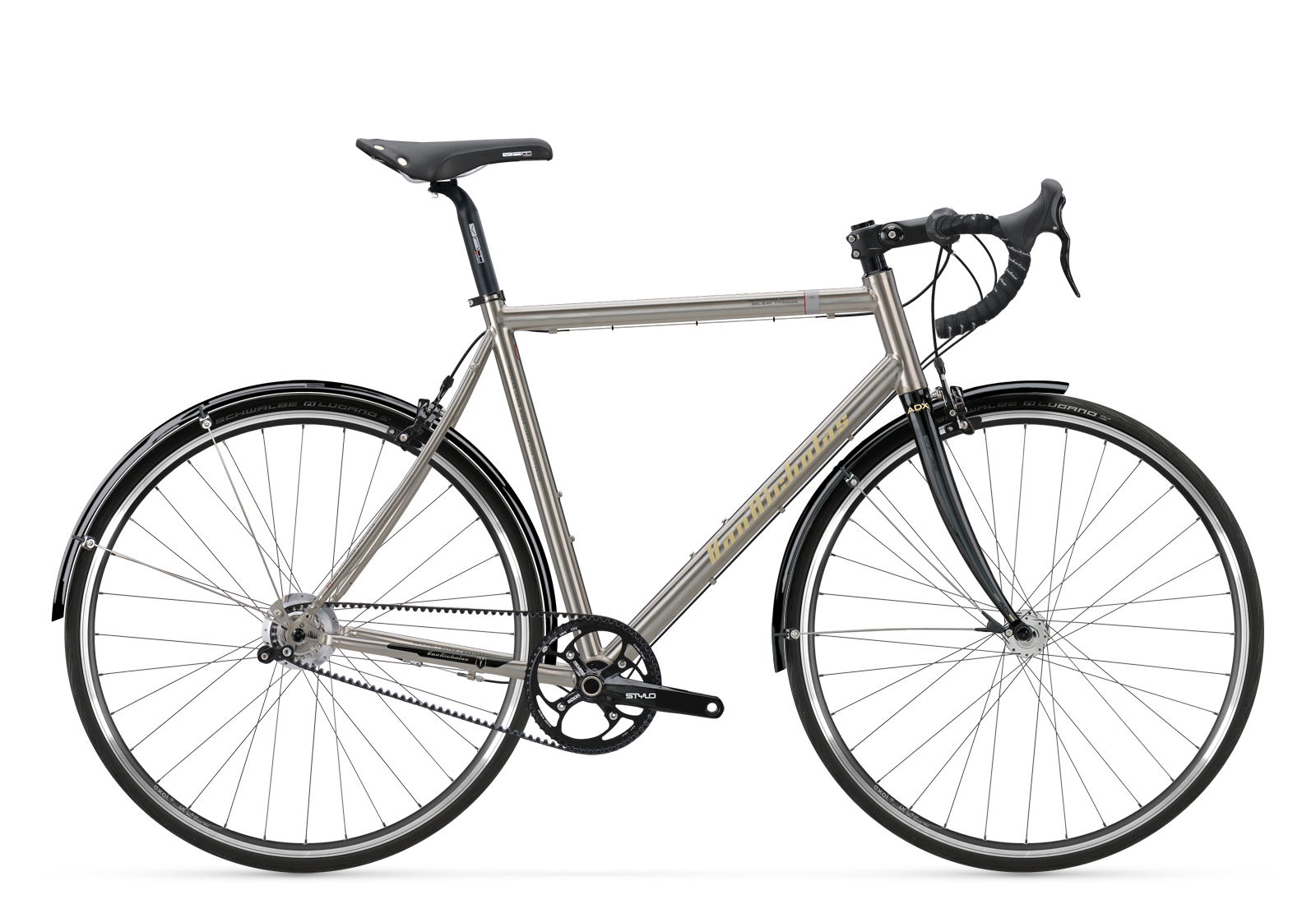 Yukon Rohloff, stijlvolle titanium toerfiets | Nicholas