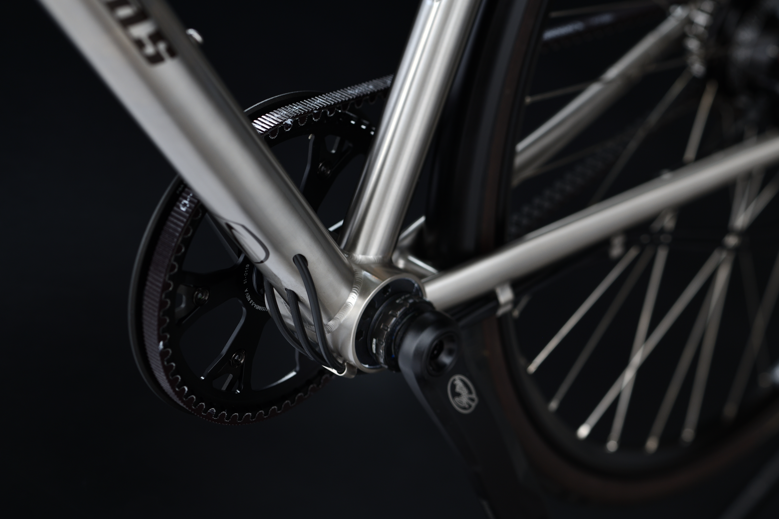 Van Nicholas Yukon Disc Rohloff Titanium Eccentric Bottom Bracket