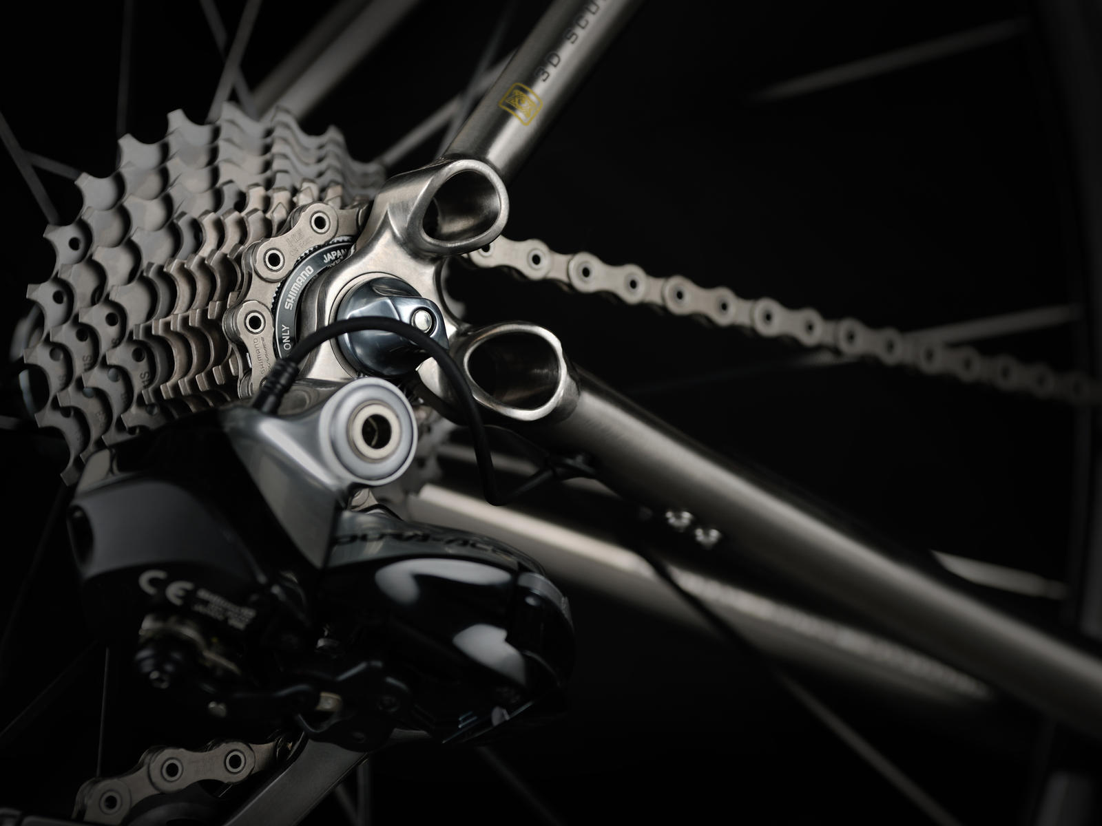 Van Nicholas Astraeus Titanium 3D Sculpted Dropout